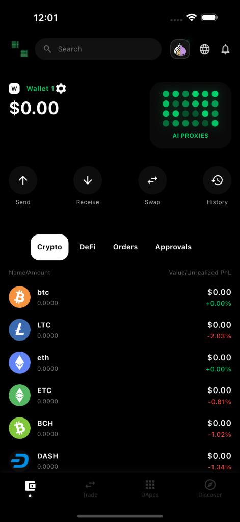 Wallet Dashboard